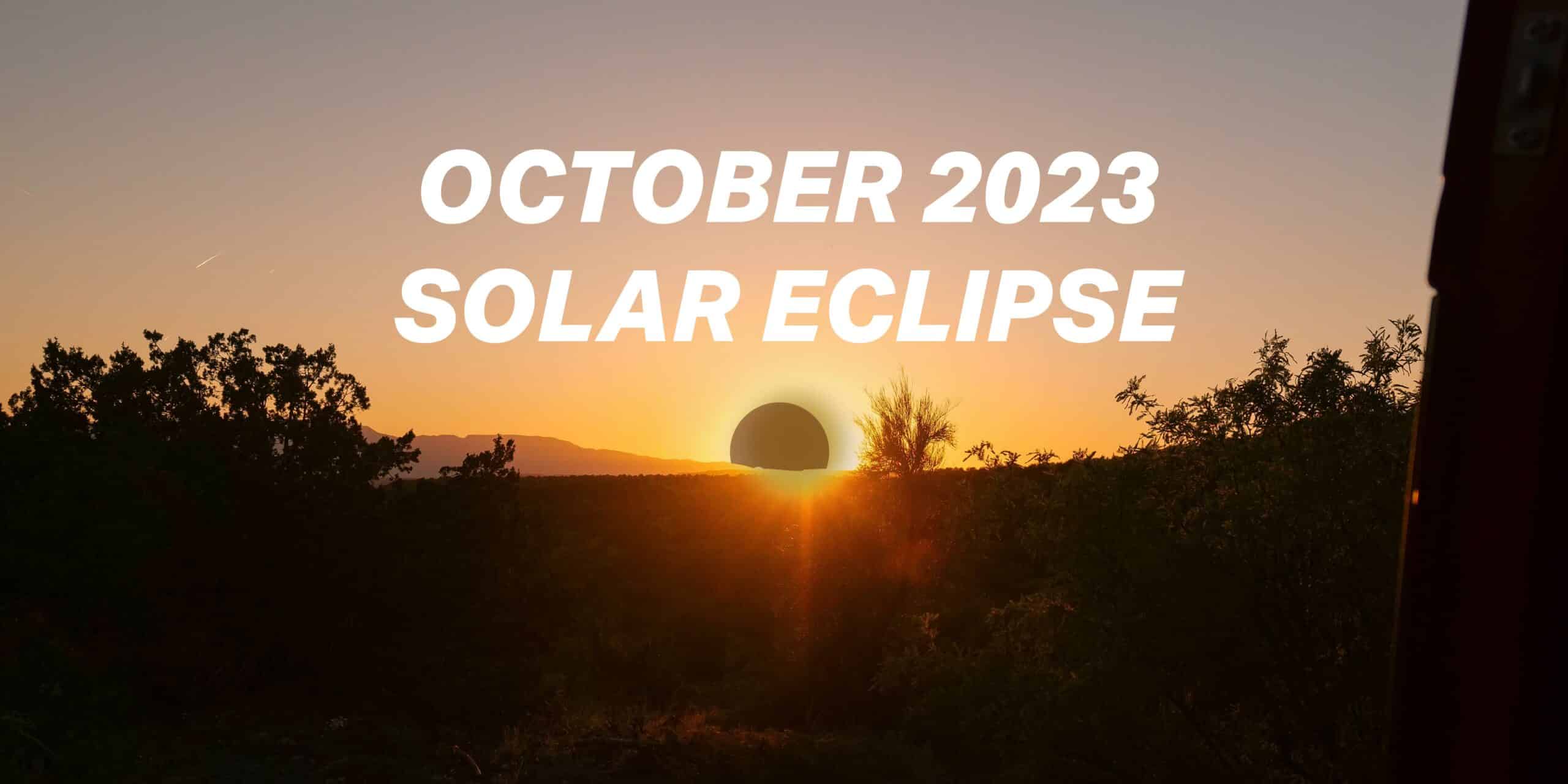 Solar Eclipse 2023